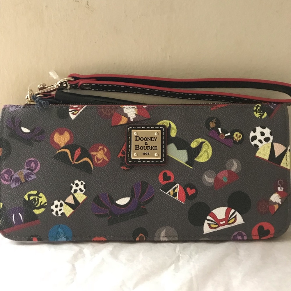 Dooney & Bourke Wristlet Disney Villains Ear Hat